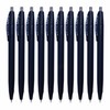 CLARO Black Jet RT Retractable Ballpoint Pens, BLACK, Fine Point