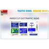 Miniart MIN35635 1:35-Traffic Signs Ukraine 2010's, Various