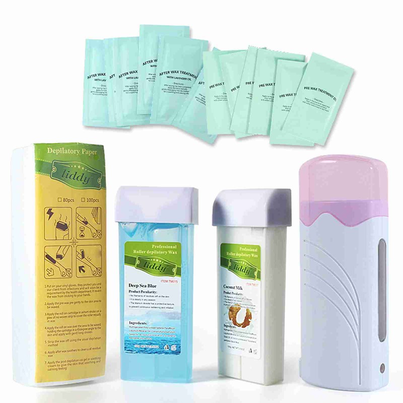 Personal Hair Removal Kit 100g Handheld Roller Hair Removal Waxer