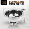 Stinky Cigar Personal Size Ashtray, Stainless Steel - Compact, Durable