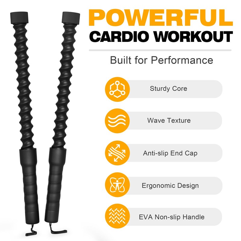Ropeless Battle Ropes Cordless Battling Ropes