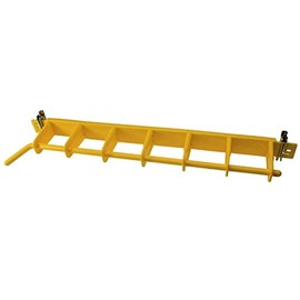 US Cargo Control Yellow Rack Shoring Beam Holder, Steel Load Bar Holder for Semi Trucks, Trailers, Garages, Warehouses, and More, Use Storage Rack for Shoring Beams, Load Bars, and Logistic Bars