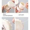 FANBODTA Collapsible Travel Cup 4-Pack, 130ml Foldable Water Cup with
