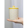 Tranquillo Storage Tin with Lid Hand Printed Ceramic Traditional 8