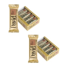 David Protein Bar, Salted Peanut Butter, 24 Protein Bars | 28g of Protein | 150