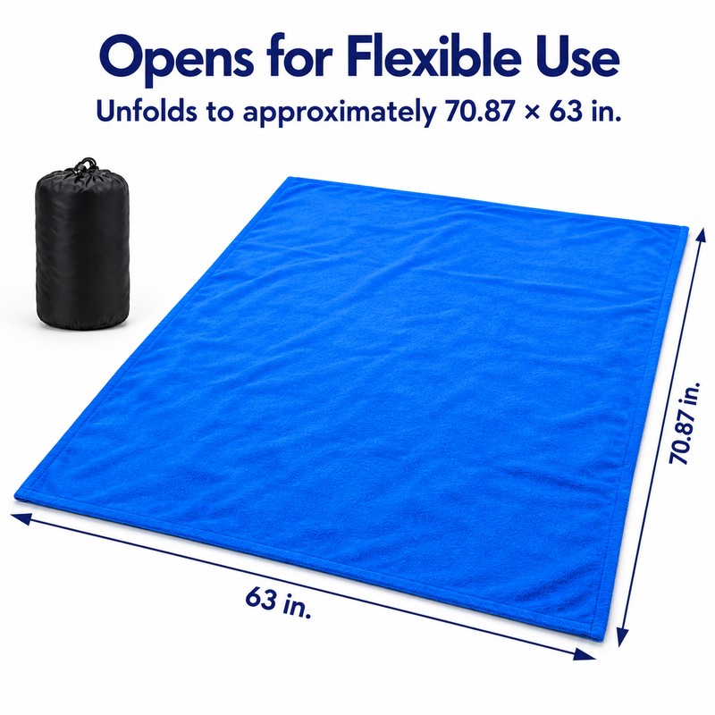 Fleece Sleeping Bag Liner for Camping – Portable 70.87 ×