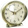 Westclox 11605QA - Reloj Despertador (Funciona con Pilas), Color Dorado