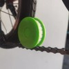 luzen 2Pcs Portable Bike Chain Oiler Roller Lubricator Round Bicycle