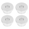 4Pcs Billet Handlebar Riser Bushing Solid CNC T6 Aluminium Alloy