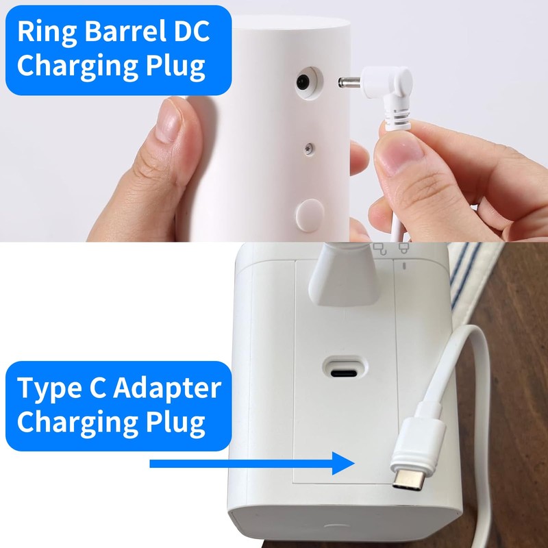 Solar Panel Charger for Ring Stick Up Cam, Stick Up
