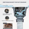 BOTEMY Stainless Steel Black Sink Drain Strainer 3-1/2'' Kitchen Sink