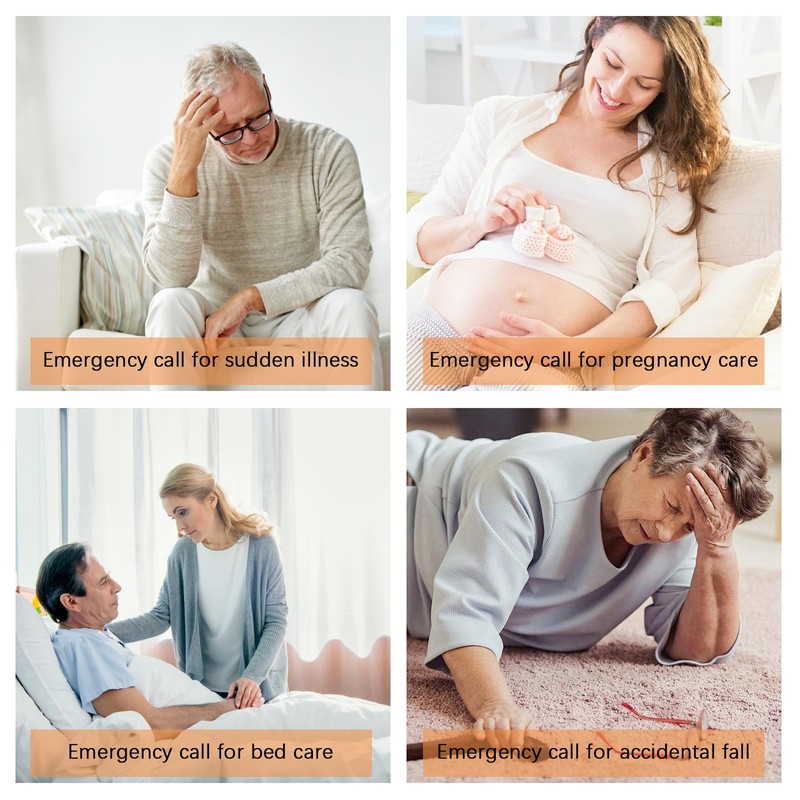 Emergency call button for seniors, senior emergency call, WiFi Smart