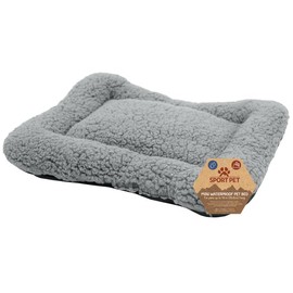 SportPet Designs Foldable Travel Cat Carrier - Front Door Plastic Collapsible Carrier Collection, Waterproof Bed