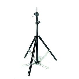 Cosmetology Hairdressing Mannequin Manikin Training Doll Wig Head Adjustable Stand Tripod + FREE 5 clips