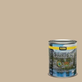 Rodda Paint CASCADIA XL Exterior Satin Paint & Primer in One, Quart, Sand Sculpture