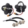 LED License Plate Light with Socket Wire Harness for Ford