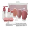 Huolang Mr. Manmul Jangman A616 8-in-1 Travel Cosmetic Dispenser Set Cream Jar