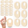 Nuanchu 36 Count Soft Foam Callus Cushions Self-Stick Waterproof Corn