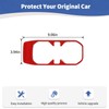RT-TCZ for Wrangler JL Front Cup Holder Trim Red for