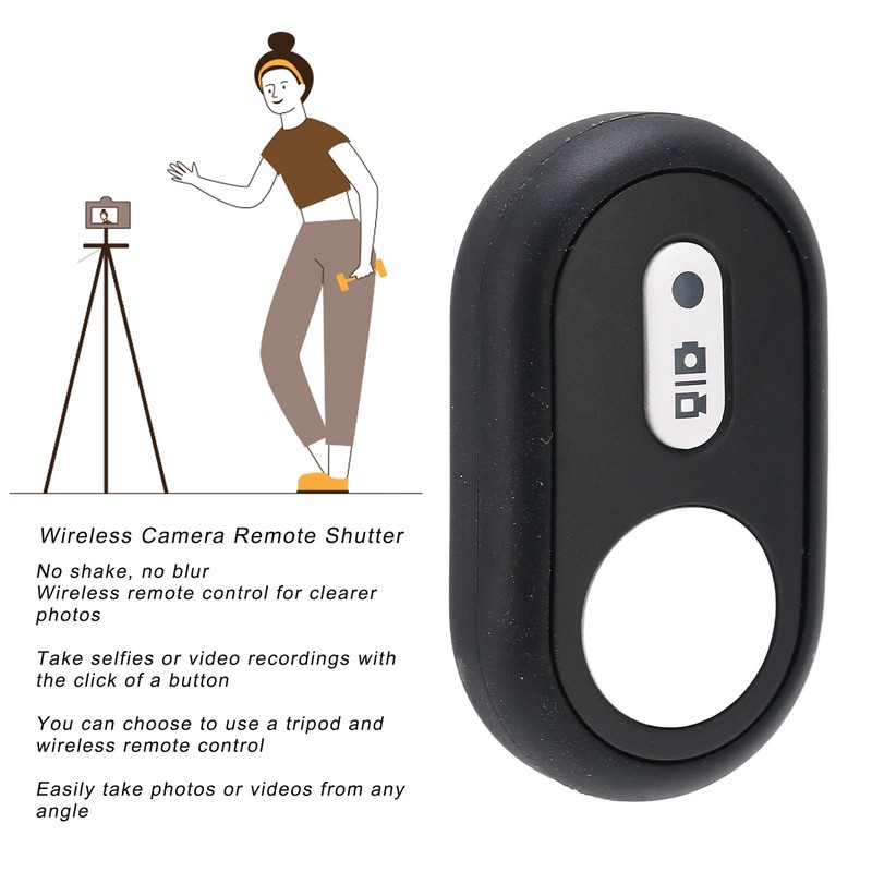 Wireless Camera Remote Shutter Multifunctional Bluetooth 4.1 Remote Shutter for