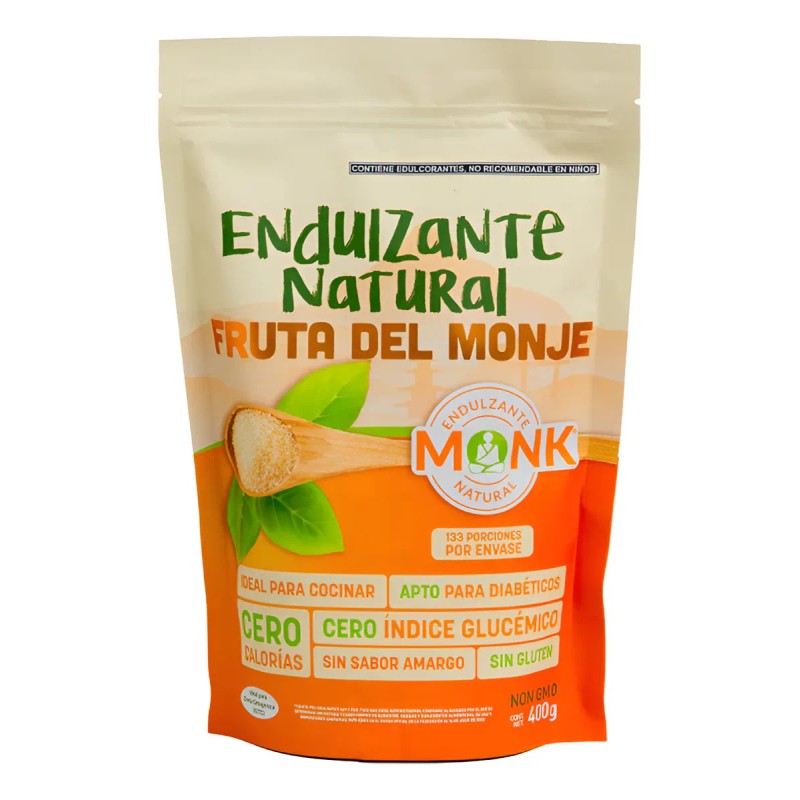 Monk Endulzante Natural Fruta Del Monje 400g Kosher