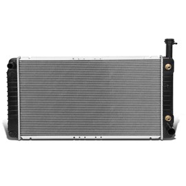 DNA Motoring OEM-RA-2716 Factory Style Aluminum Cooling Radiator Replacement Compatible with 03-05 Express/Savana 1500 2500 AT/MT, 30-7/16" W X 17-1/4" H X 1" D, 1-5/16" Inlet / 1-5/16" Outlet