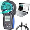AIOMEST Wind Gauge, Digital Anemometer Wind Meter Hand Held, AI-866A