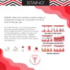 Staino Twins Interdental Brush Dual-Ended Travel Brush, Medium Cylindrical Brush,