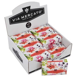 Pre de Provence Via Mercato Italian Soap Bar (200g), No. 7 - Peach, Fig Blossom and Rose CASE OF 12