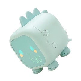 Cabilock 2pcs Smart Alarm Clock for Brightness Night Light Cute Design Electronic Clock Multi Functional Desktop Decor for Bedroom Safe Material for