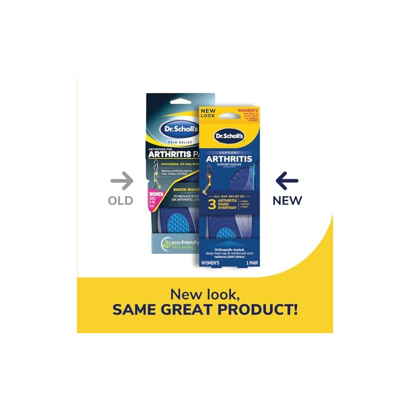 Plantillas de apoyo para artritis Dr. Scholl's, para mujer, 1