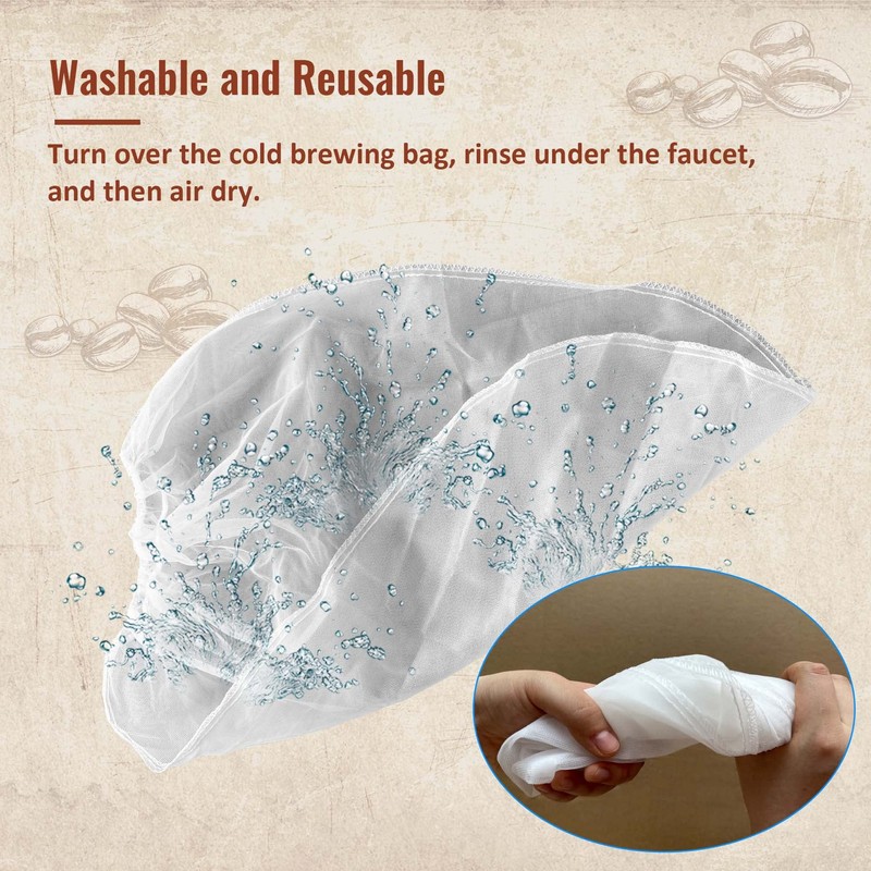 Cold Brew Coffee Filter Bag Compatible with Toddy Cold Brew