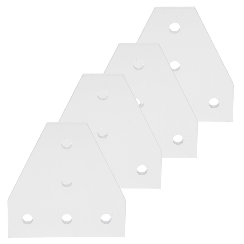 203040 T Shape Joining Plate Aluminium Alloy 5‑Hole Joint Bracket