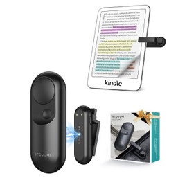 [#1 Magnetic Tech] Remote Control Page Turner for Kindle Paperwhite with Wrist Strap, 2-in-1 Kindle Accessories for iPhone, iPad, Camera Video Record & Shutter Selfie,Ideal Valentine’s Gift