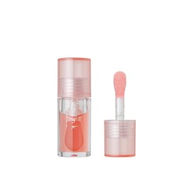 upink Dew Drop Lip Oil (01 Pure Pink) 0.1 oz (3.3 g), Highly Moisturizing, Slightly Pink Tint Formula