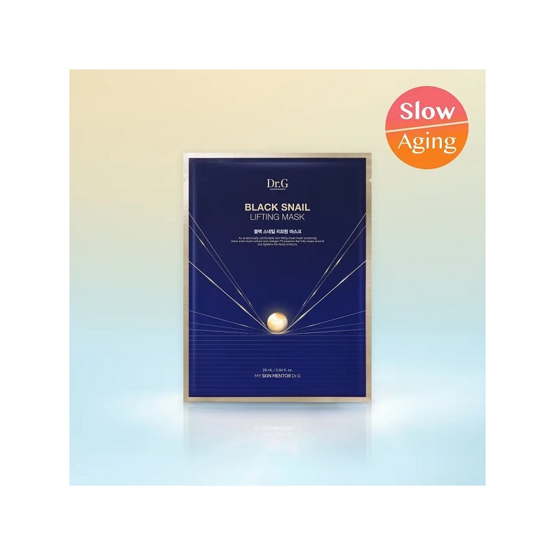 Dr.G Black Snail Lifting Mask 5 sheets / 닥터지 블랙스네일