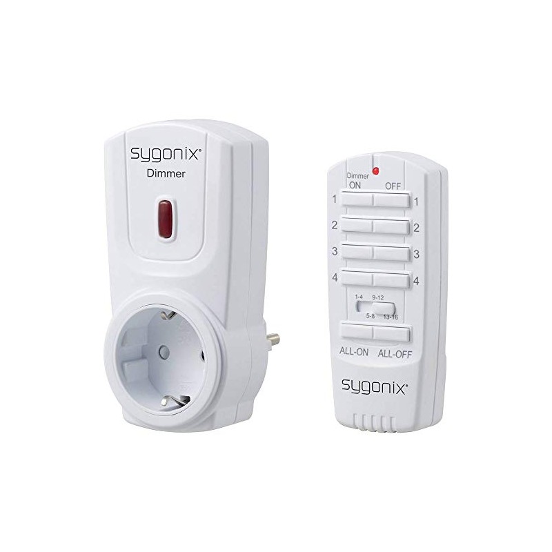 sygonix RSL Dimmer Set Adaptor Plug Switching Capacity (Max) 300