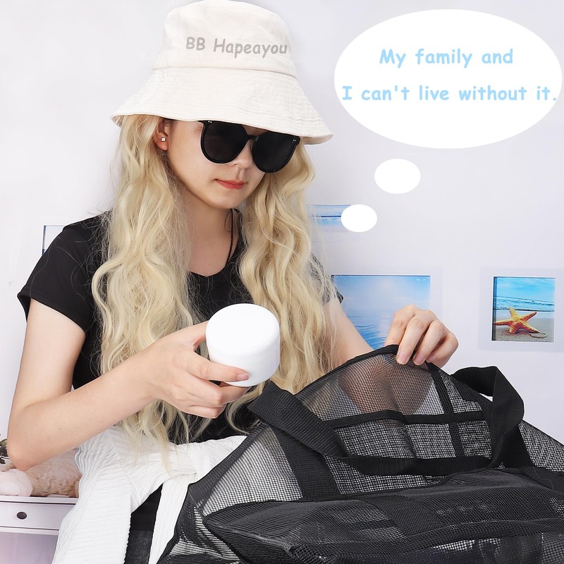 BB Hapeayou Sand Remover Puff for Beach Body Clean Removal
