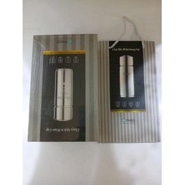 Longrich Alkaline Water Cup, Stainless Steel Energy Cup, Silver