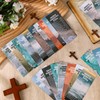 Motiskyy 100 Pcs Emergency Numbers Bookmarks Christian Bookmarks Bulk Bible