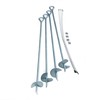 ShelterLogic ShelterAuger 4-Piece 30-Inch Reusable Heavy Duty Steel Earth Auger