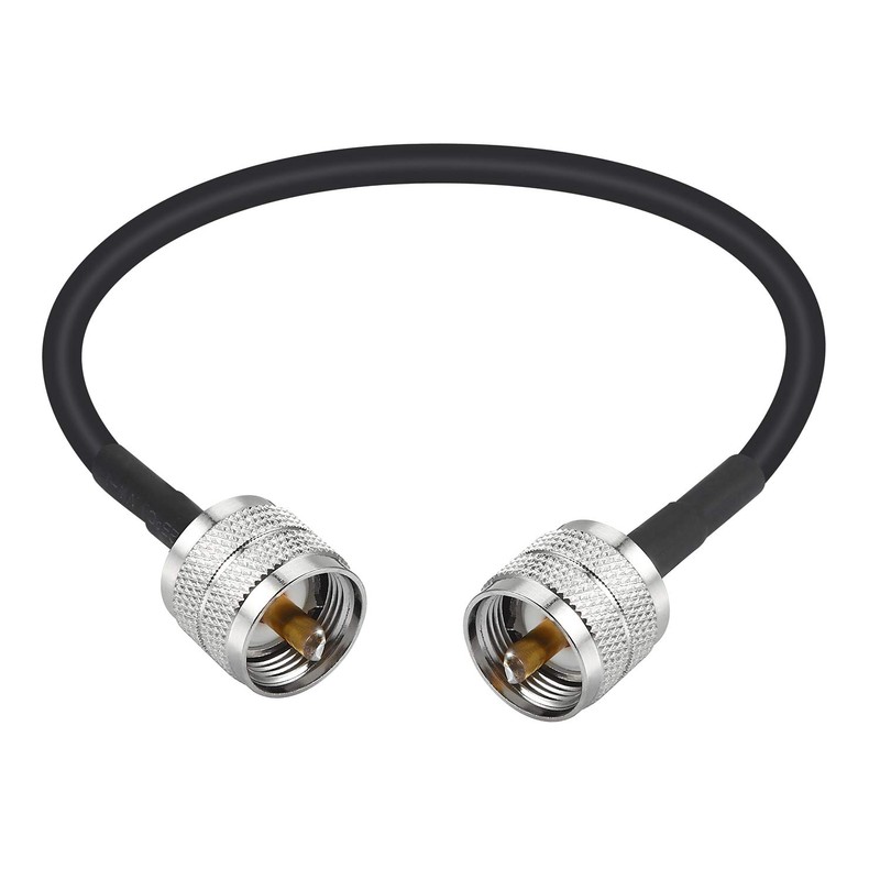 MWRF Source PL259 Male to PL259 Male RG58 Jumper Cable