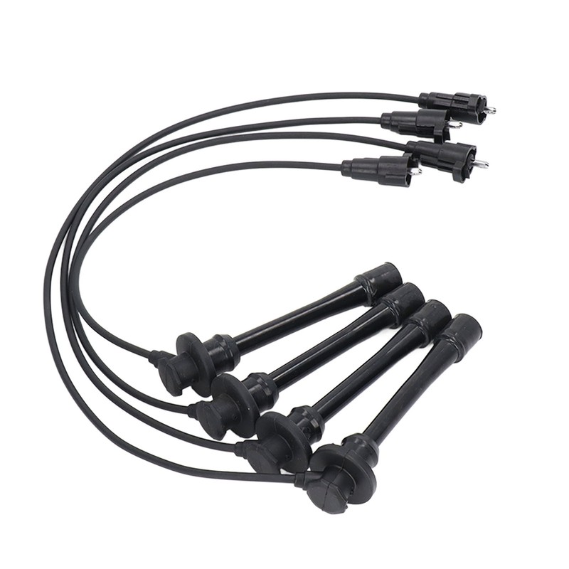 4pcs Spark Plug Wire Set 90919‑22387 Ignition Cable Kit Replacement