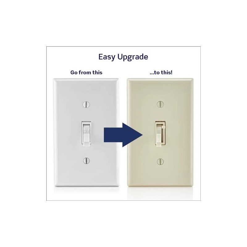 Leviton Light Almond Electronic Dimmer Switch for LED and Incandescent