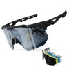 Fast Glasses, Polarised Cycling Glasses, Men and Women, Sports Glasses,