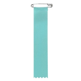 Ribbon Emblems, Light Blue Villa, Set of 10 [Competition/Event/Conference/Demonstration/Brass Band/Conference] Perfect for gatherings that gather a large group
