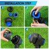 Kaberalty KLS124-03 Replacement Trimmer Head Compatible with Kobalt 24V KST