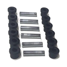 Vital All-Terrain Front & Rear Leaf Spring Bushing Set for Club Car DS 1981+ Precedent 04-08 Gas