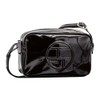 TOM TAILOR Women's Rosabel Patent Shoulder Bag, black