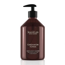Jean & Len Hand & Body Cleanser Cardamom & Tonka, vegan, 500 ml